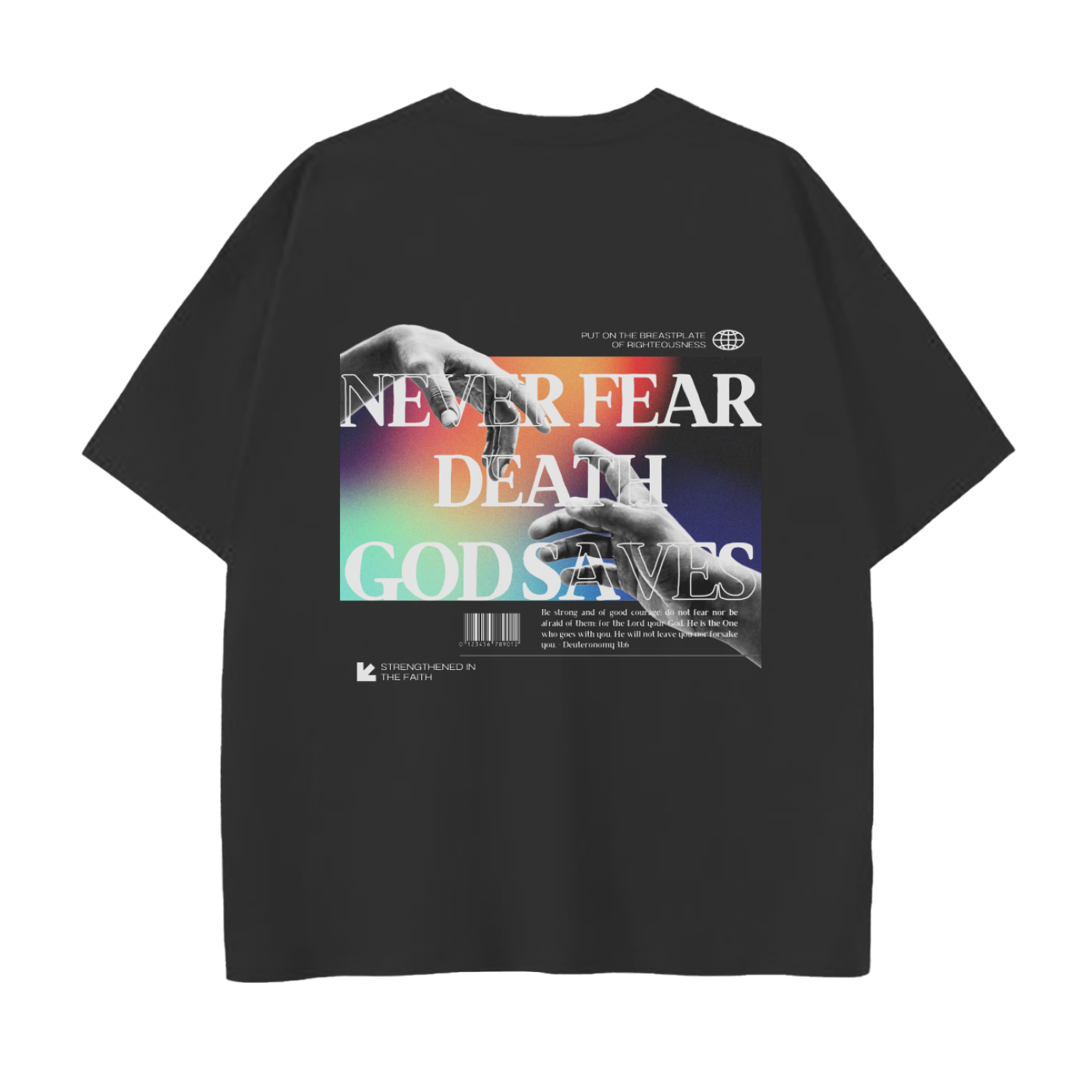 SS25 God Saves Drop Shoulder T-Shirt